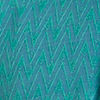 Turquoise Blue Chevron Patterned Kurta Set